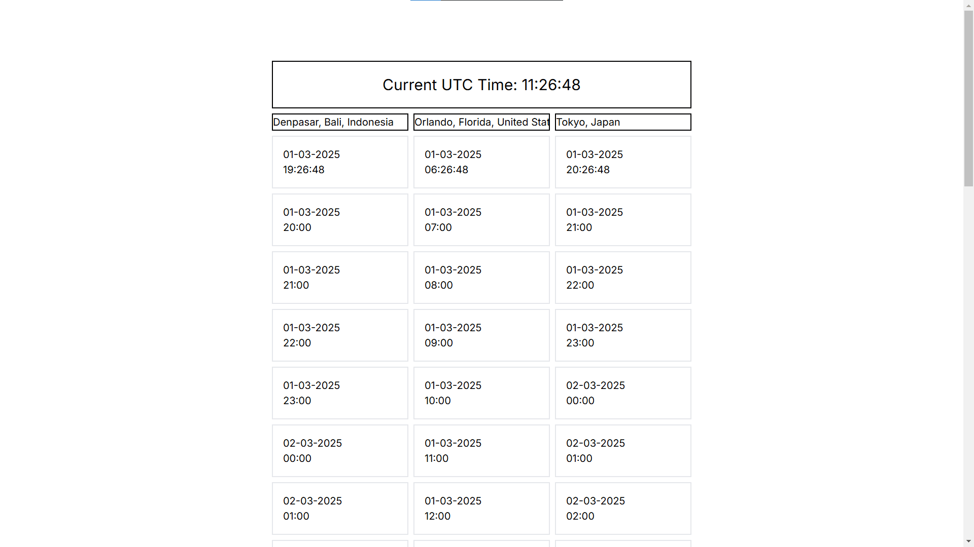 Image of Timezone Converter